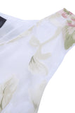 1950s Vestido Vintage Estampado