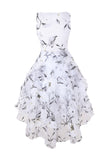 1950s Vestido Vintage Estampado