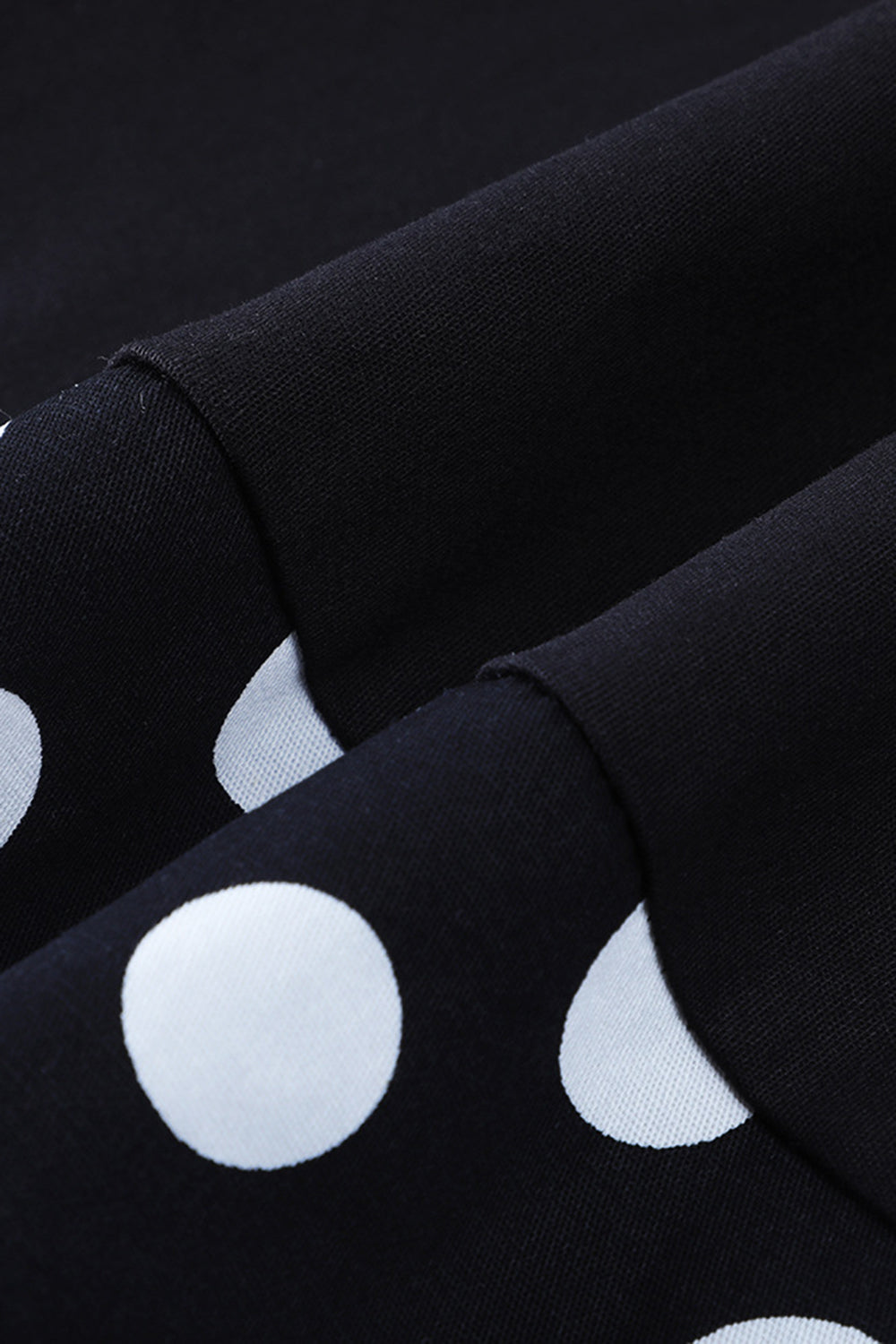 Fora do Ombro Pontos de Polka 1950s Vestido