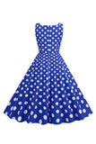 1950s Vestido Vintage Preto Sem Mangas