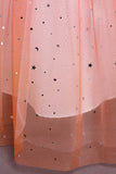 Púrpura Sem Mangas Vestido de Menina