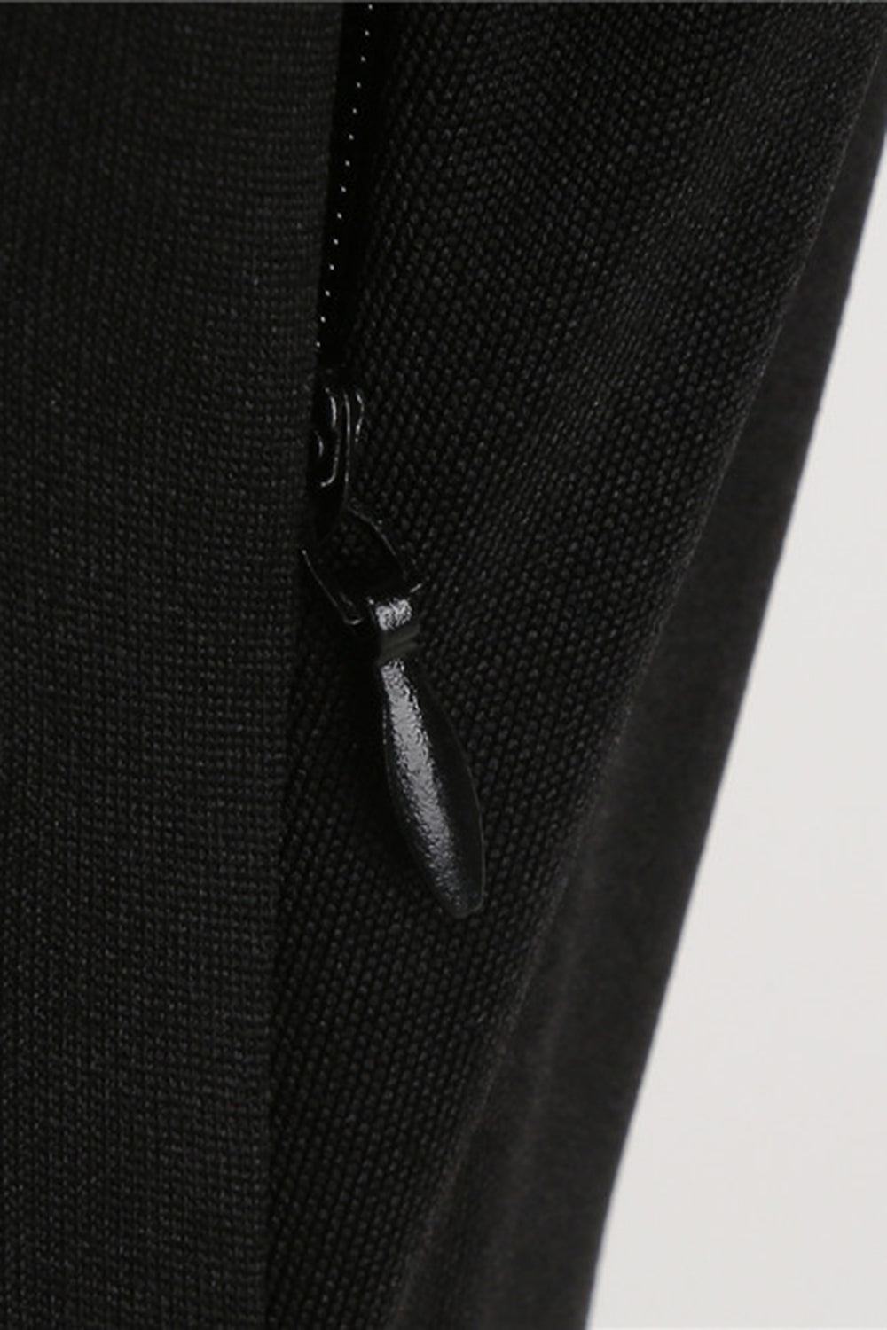 Preto Pontos de Polka Vestido Dos Anos 1950