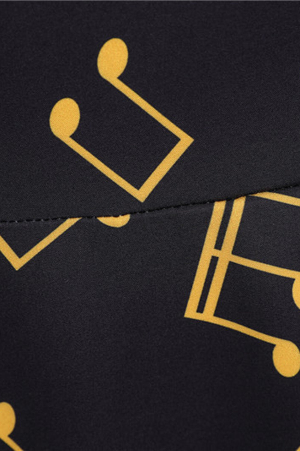 Vestido Vintage Amarelo Sem Mangas Estampado