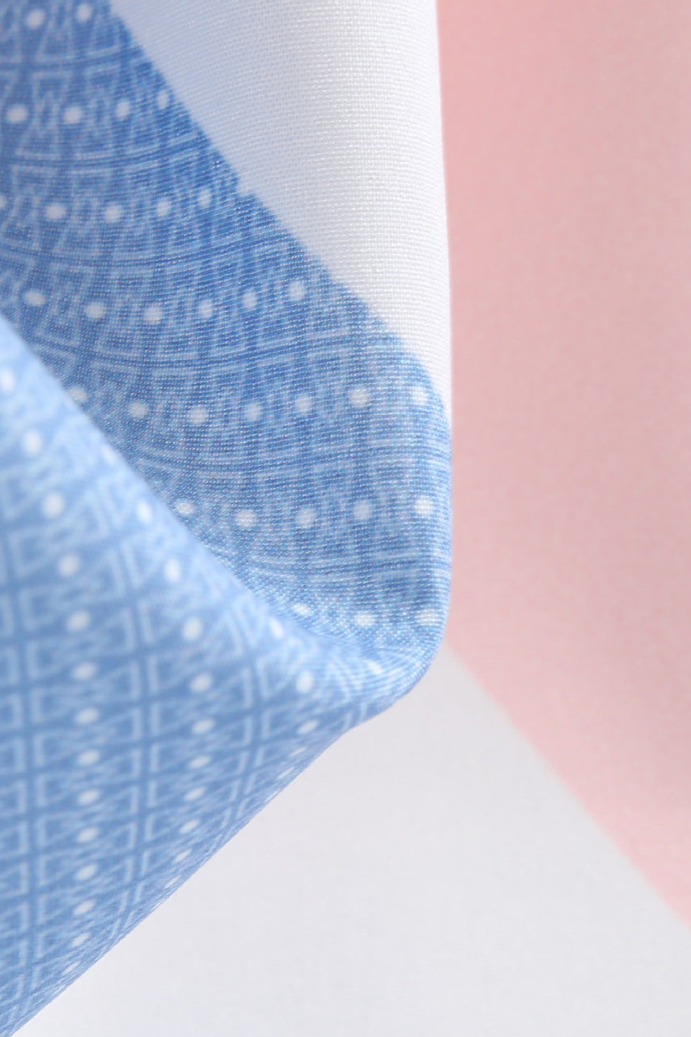 Branco Esparguete Alças Geometric Estampado Vestido dos anos 1950