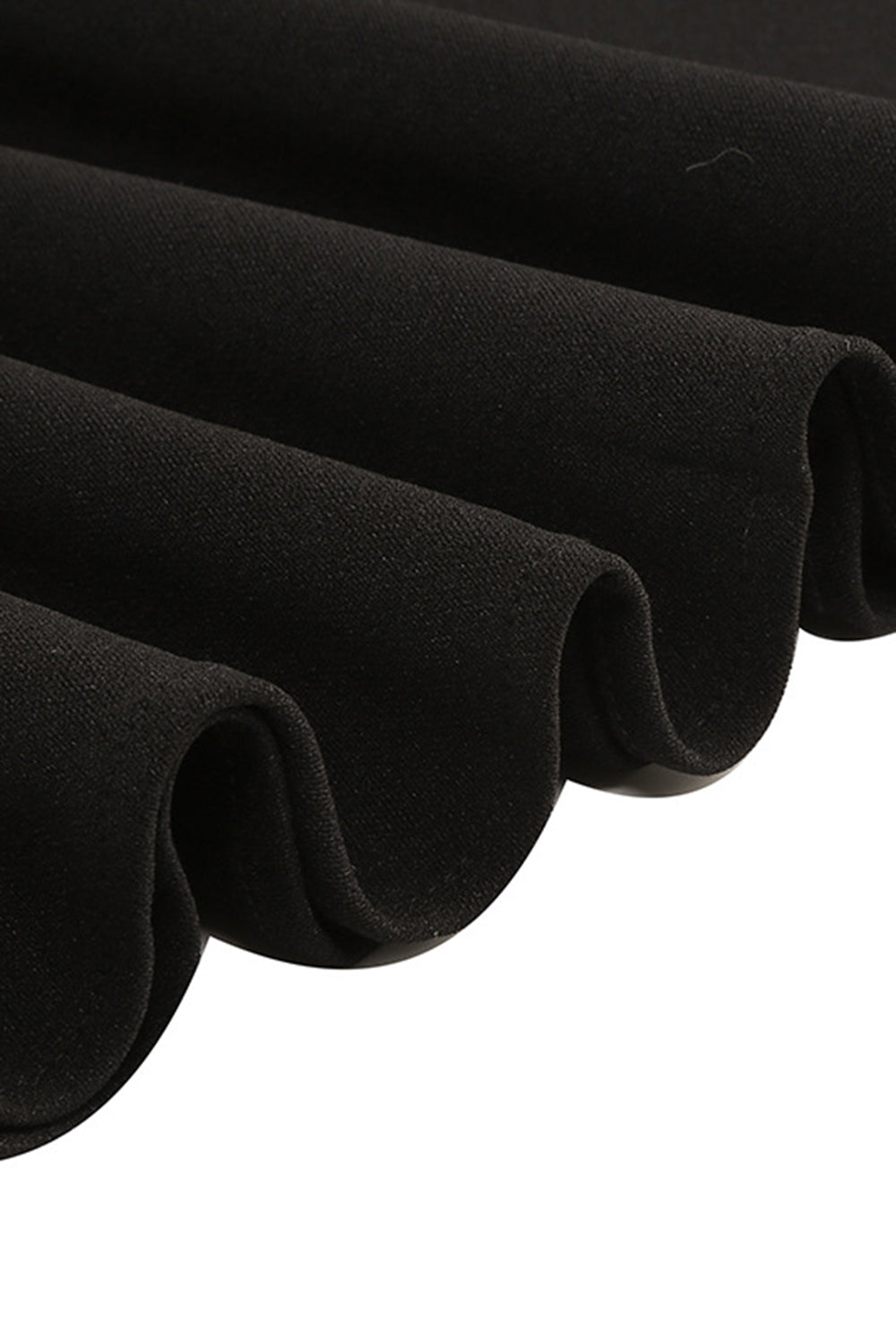 Retro Halloween Dark Hollow Backless Vestido de renda