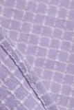 Vestido vintage de xadrez de lavanda Halter