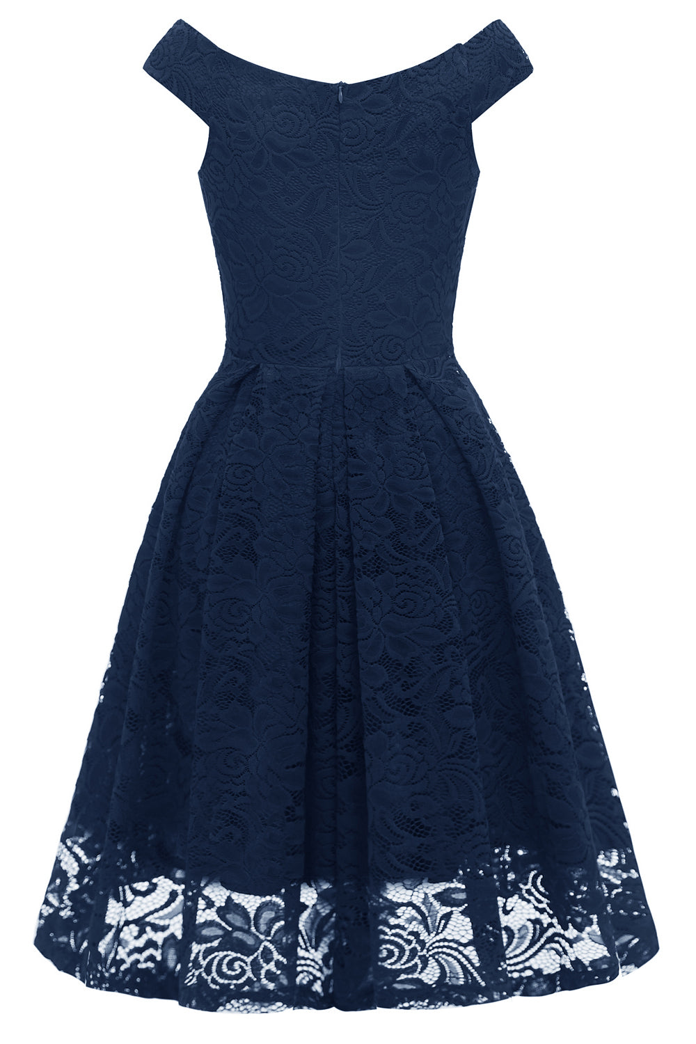 Vestido de renda de linha A vintage