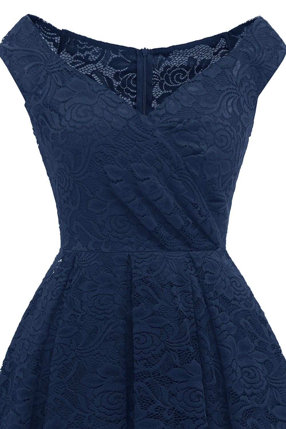 Vestido de renda de linha A vintage