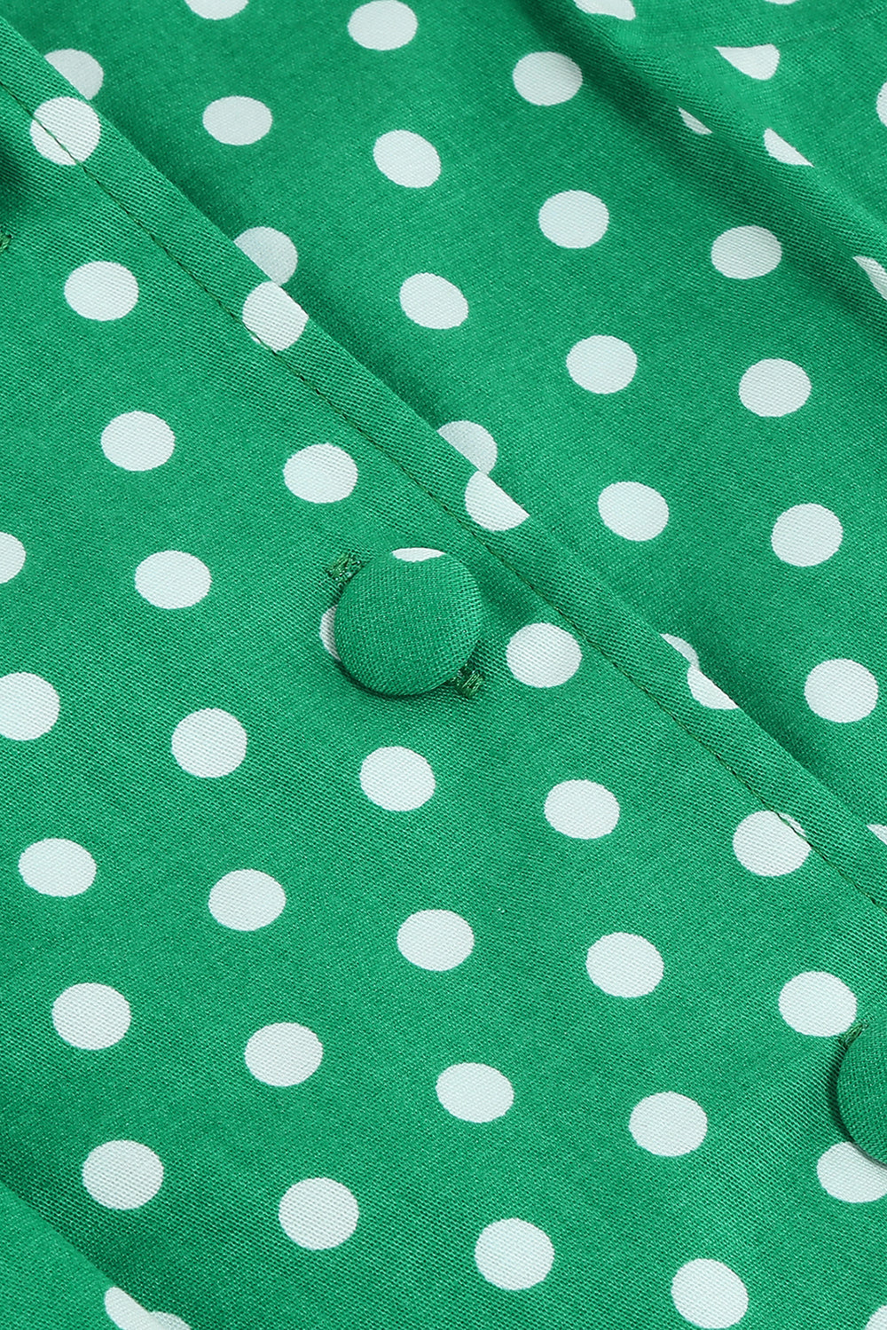 Vestido de polka dots swing de 1950