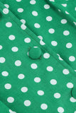 Vestido de polka dots swing de 1950