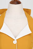 1950s Vestido Azul Halter A-Line