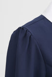 Vestido Vintage Azul Marinha