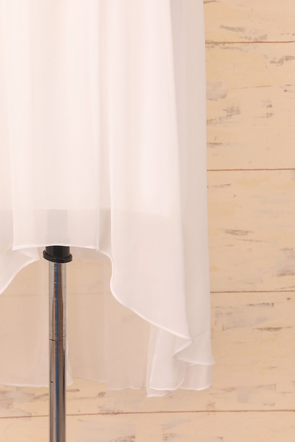 Vestido Branco Apliques