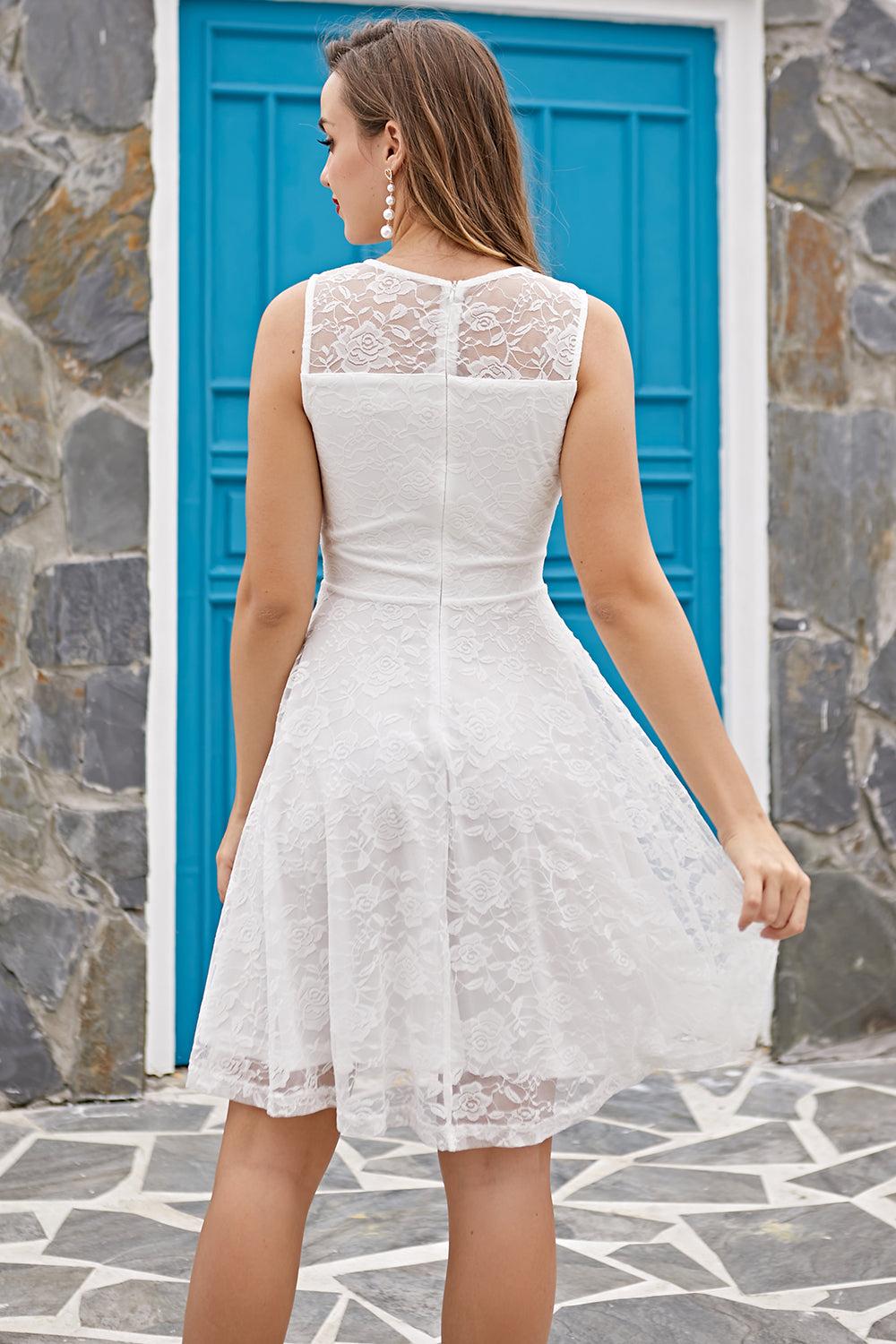 Vestido De Renda Branca