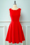 Vestido amarelo vintage de 1950 com renda oca
