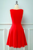 Vestido amarelo vintage de 1950 com renda oca