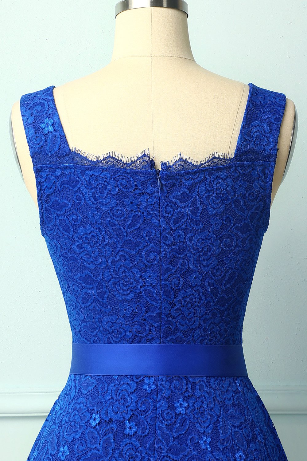 Laço sem mangas azul royal