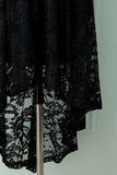 Laço preto assimétrico