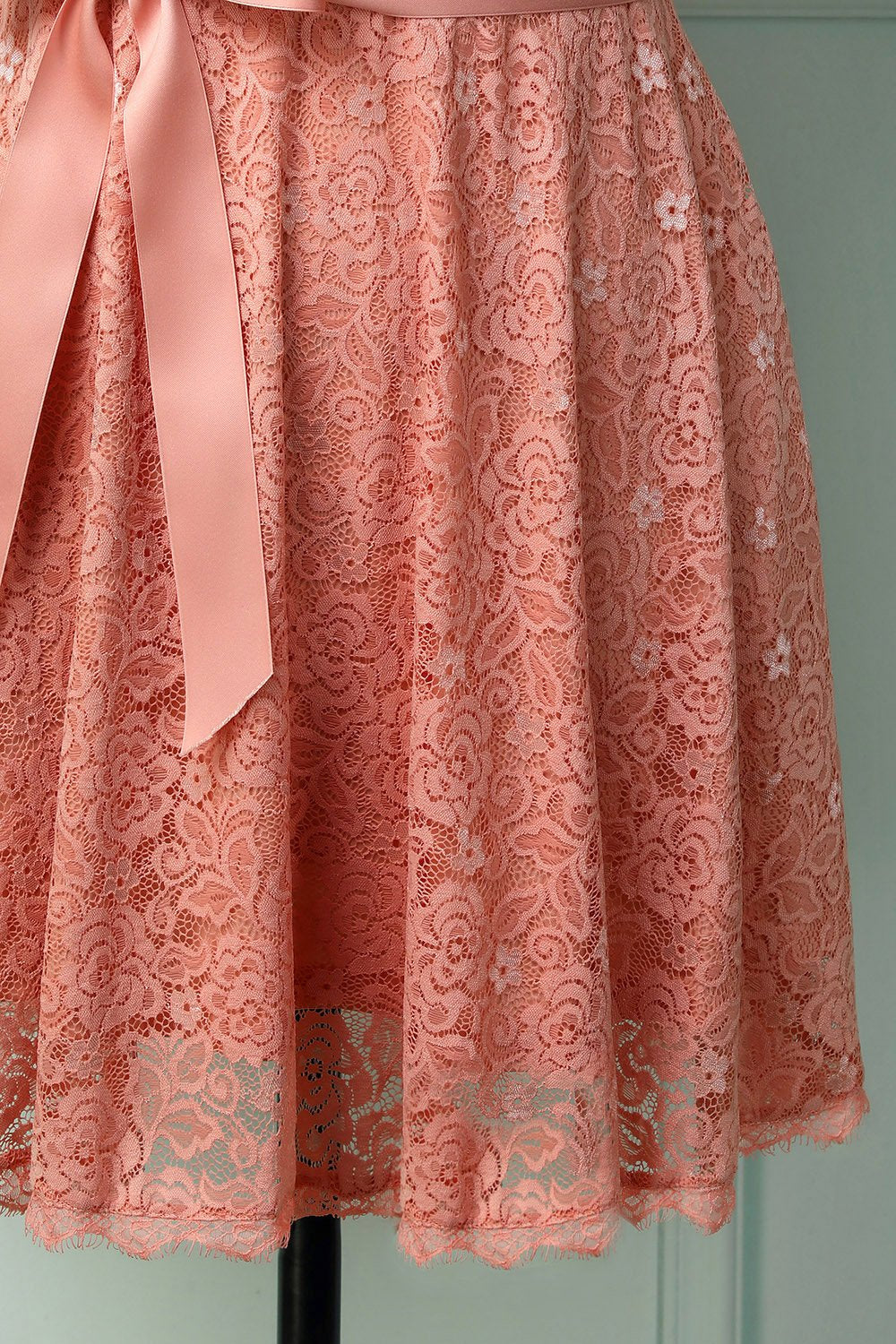 Laço sem mangas rosa