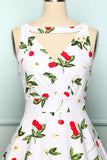 Vestido Branco Cereja