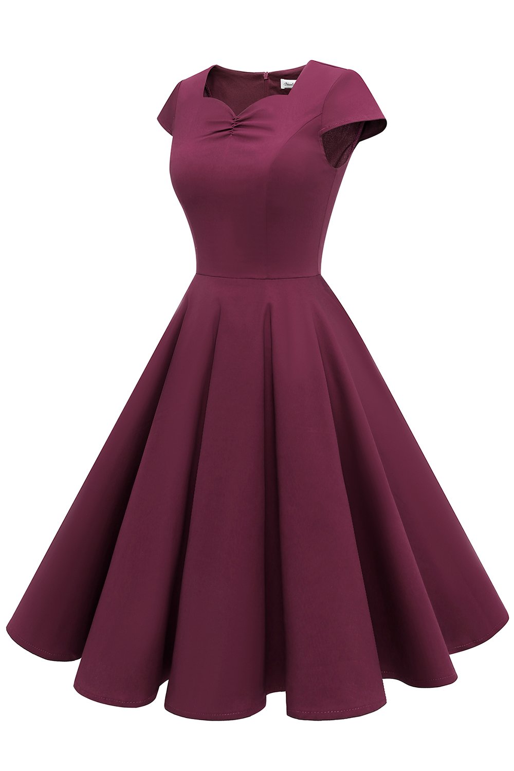 Vestido Burgundy 1950