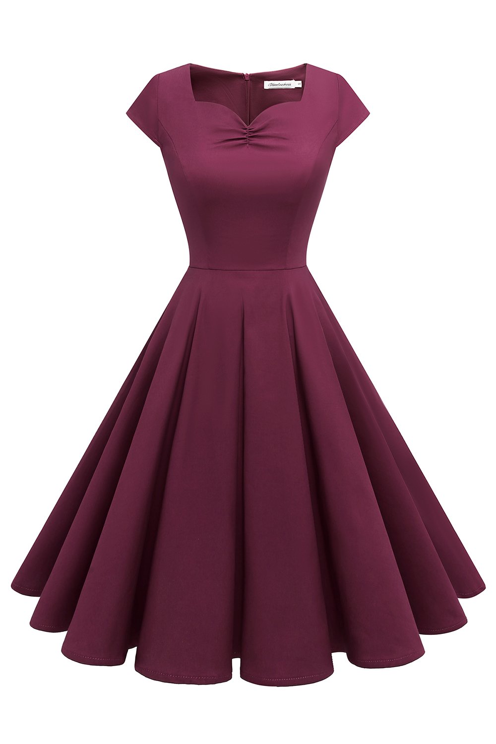 Vestido Burgundy 1950