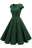 Vestido Burgundy 1950