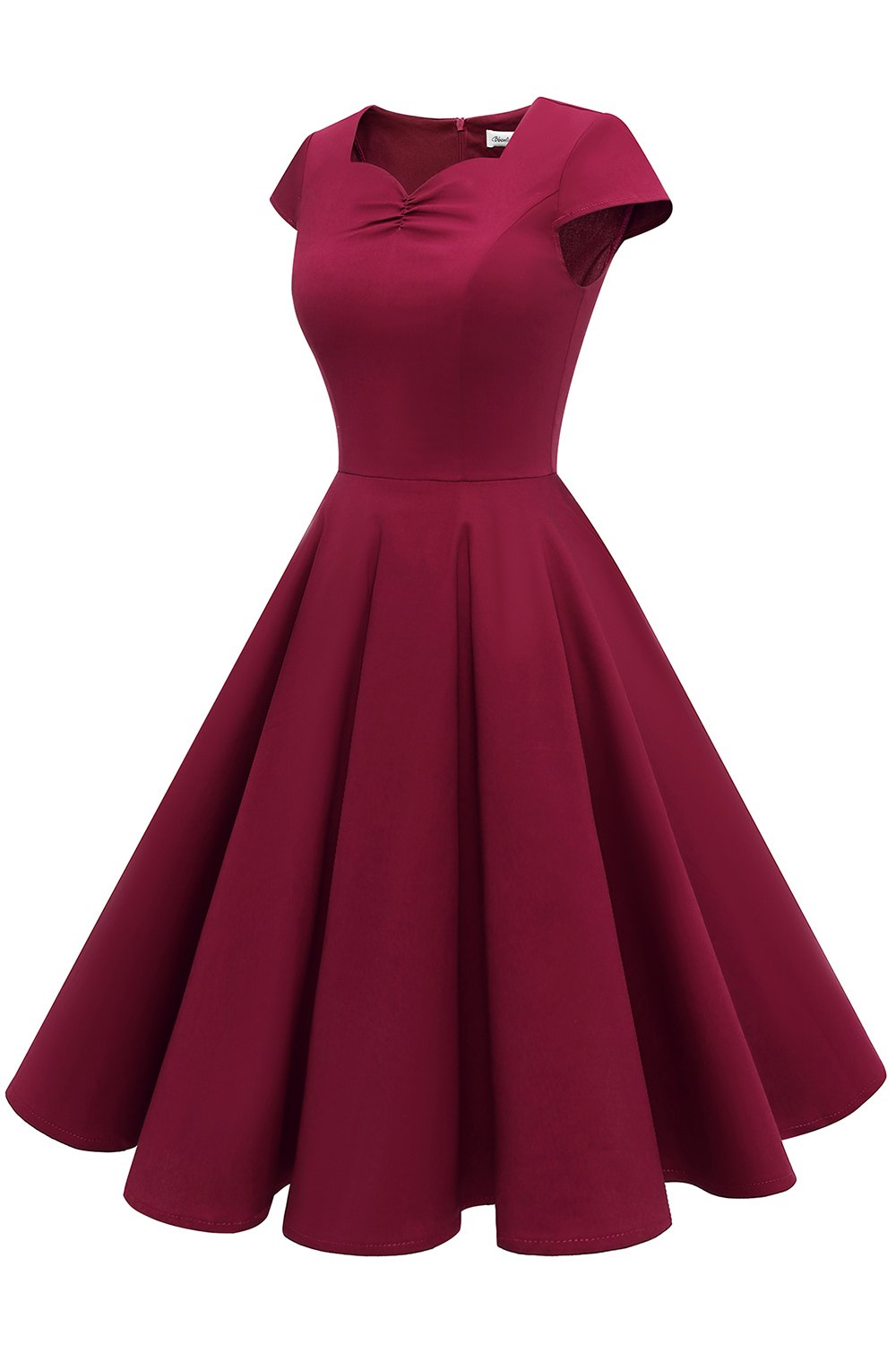 Vestido Burgundy 1950