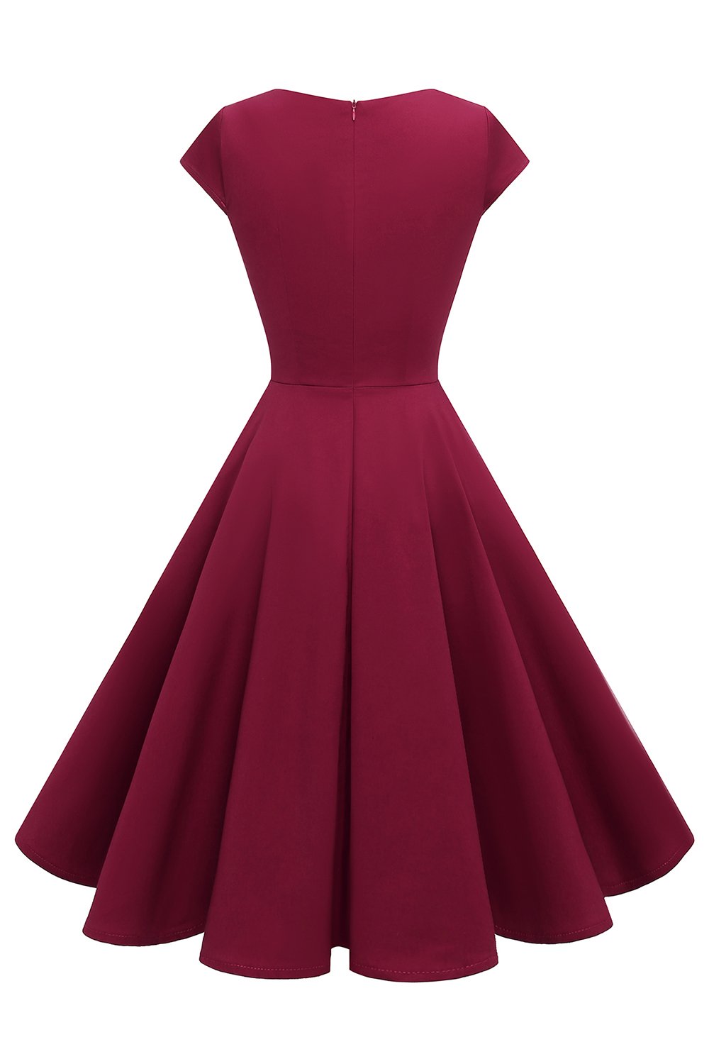 Vestido Burgundy 1950
