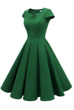 Vestido Burgundy 1950
