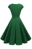 Vestido Burgundy 1950