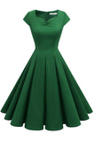Vestido Burgundy 1950