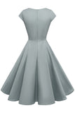 Vestido Burgundy 1950