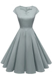 Vestido Burgundy 1950