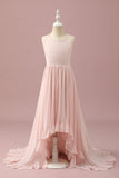 Vestido Dama de Honra Rosa Claro Chiffon Halter