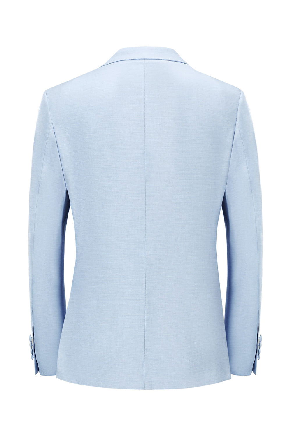 Cinza claro Notched Lapela homens 2-peças Prom Party Suits