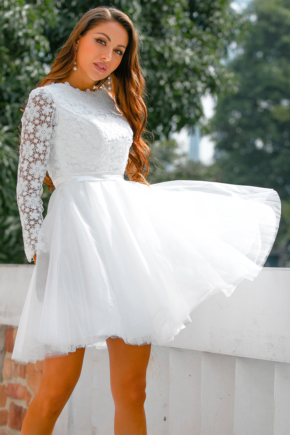 Vestido De Noiva Curto