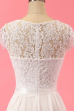Formal vestido de renda Ruffle