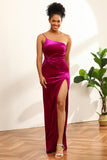 Fuchsia Vestido de Dama de Honra