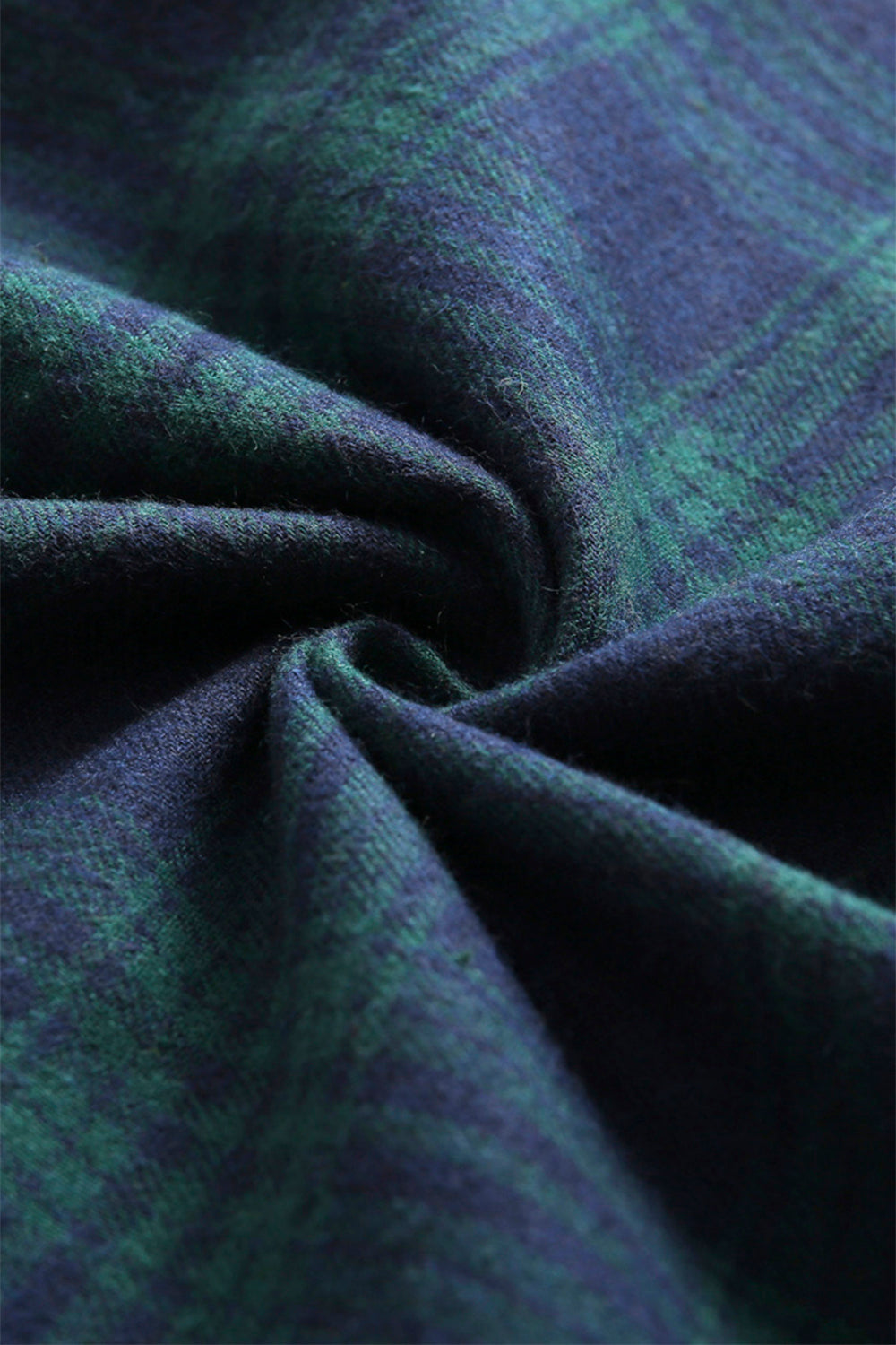 Vestido verde xadrez de 1950