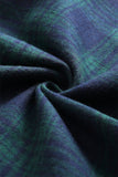 Vestido verde xadrez de 1950
