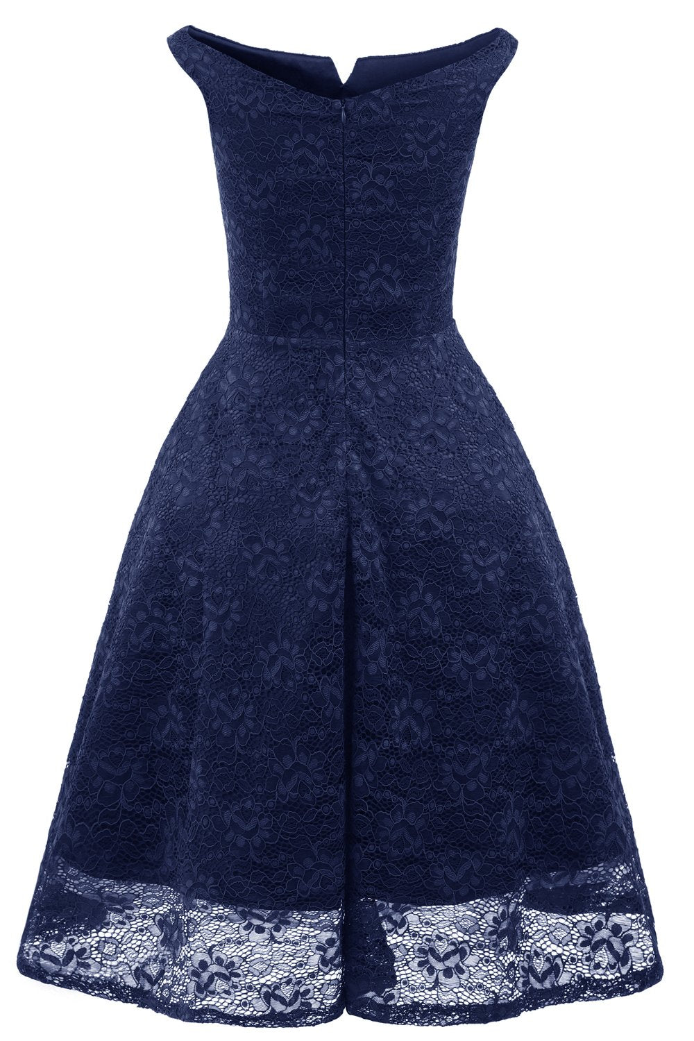 Um vestido de cocktail verde escuro bateau line