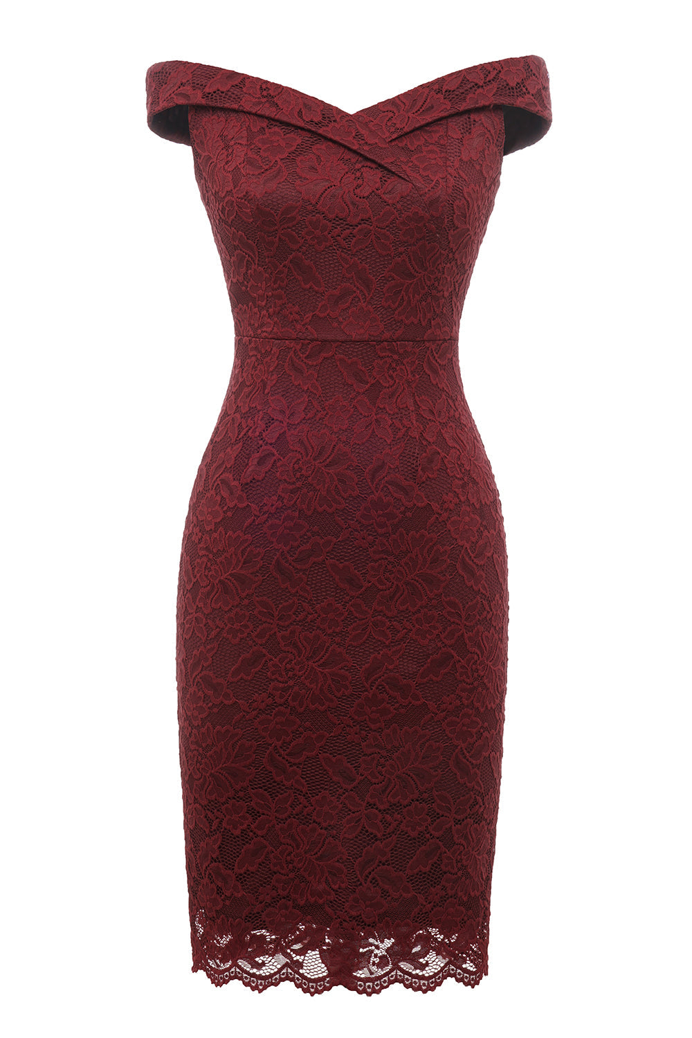 Vestido de renda de bodycon da Marinha dos anos 60