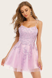 Vestido de regresso a casa de spaghetti cor-de-rosa