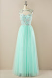 Vestido de baile de tulle de missanga