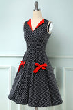 Polka Dots 1950 Swing Dress