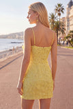 Vestido de regresso ao laço floral com alças finas cor-de-rosa bodycon alças finas