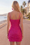 Vestido de regresso ao laço floral com alças finas cor-de-rosa bodycon alças finas