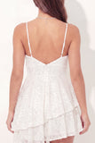 Vestido de Graduação Mini Mini Graduação Branco Branco A-Line Assimétrico
