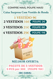 Caixa Surpresa de Vestidos de Renda - Poupança em Pacotes Múltiplos - Compre Mais, Poupe Mais
